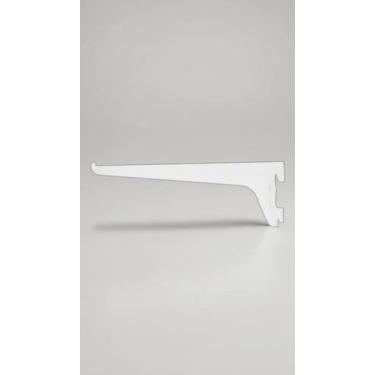 Imagem de Suporte Trilho Prateleira 20cm Aço Branc/Preto C/4 - Congratulations S