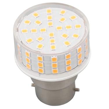 Imagem de Lâmpada LED ABS, Lâmpada LED de milho sem cintilação resistente a UV 85-265V para base de lâmpada B22 Luz quente