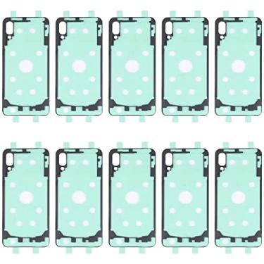 Imagem de HUANGYUNCHAO Acessórios telefônicos Para o Samsung Galaxy A20S SM-A207F 10PCS Back Cober Substituição do telefone celular