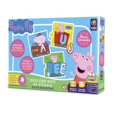 Jogo de harmonização peppa pig para crianças de 3 anos ou mais