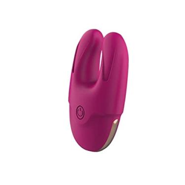 Imagem de Mini Vibrador de Silicone Feminino Recarregável USB Produto Erótico Estimulador Clitóris Mamilo e Ponto G Zatla Shop (Rose vermelho)