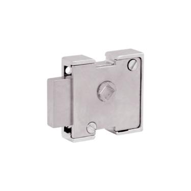 Imagem de Fechadura Porta Vidro Blindex Mini Vazada 2195 Sem Cilindro