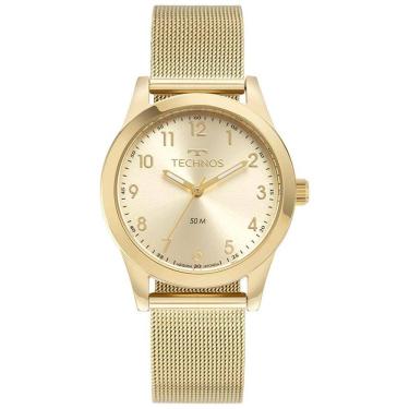 Imagem de Relógio Technos Feminino Ref: 2035mus/1x Elegance Dourado