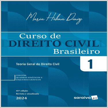 Imagem de Curso De Direito Civil Brasileiro - teoria geral do direito civil - Vol. 1 - 41 edição 2024