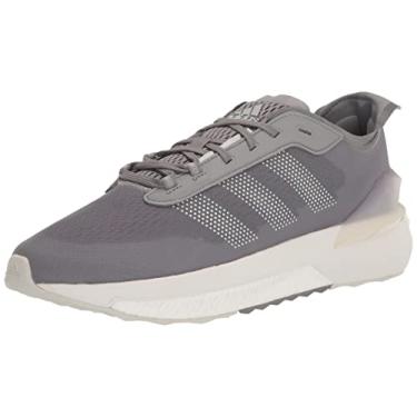 Imagem de adidas Tênis de corrida unissex adulto Avery, Cinza/cinza., 13 Women/12 Men
