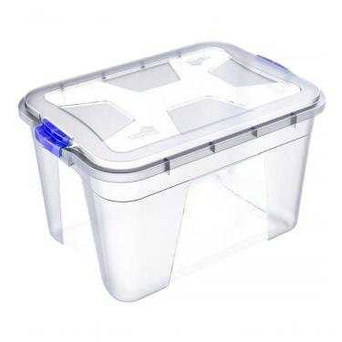 Imagem de Caixa Organizadora Multiuso Transparente Tamanho:56 Litros