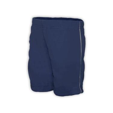 Imagem de Kit 5 Bermuda Helanca Infantil Azul Marinho - Del France, 08