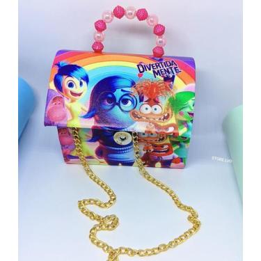 Imagem de Bolsa Infantil Mini Bag Divertidamente Alça Transversal Corrente Bolsi