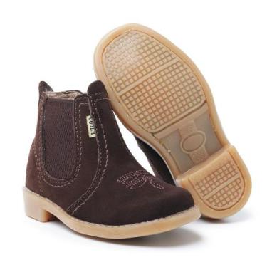 Imagem de Botinha country infantil menino bico quadrado 20 ao 32 - NewComfort Bo
