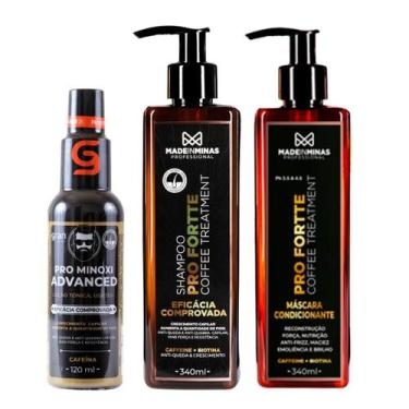 Imagem de Kit Tratamento Antiqueda Capilar Pro Fortte Completo - Gran Cosmética
