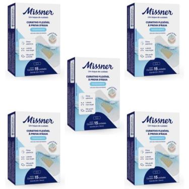 Imagem de Curativo (Tipo Band Aid) Transparente Flexível Impermeável Missner - 0