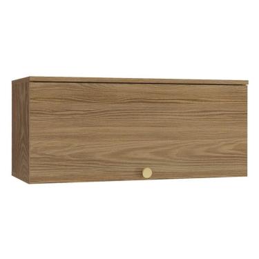 Imagem de Módulo Cozinha Kappesberg Botanic Armário Botanic M638 C- 1 Porta Basculante 90cm Nogue...