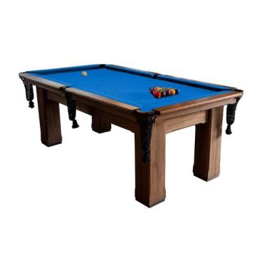 Imagem de Mesa de Sinuca/Bilhar - 2,52x1,40 - Madeira maciça - Nelson Bilhares, 