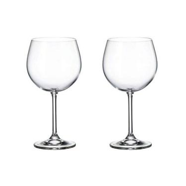 Imagem de Taça de Cristal Bohemia 570 ml 2 Peças - Bohemia Crystal