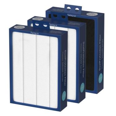 Imagem de Pacote com 3 filtros HEPA de substituição para Blueair Classic 500/600