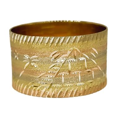 Imagem de Anel Em Ouro 18k 750 Escrava 9 Cores