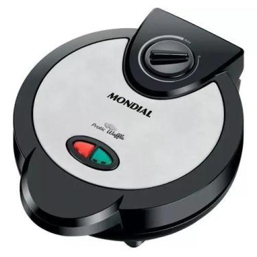 Imagem de Grill Waffle Elétrica Antiaderente Mondial Pratic Waffle GW-01 127V, 1