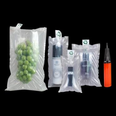Imagem de Conilly Airbags Packaging (30,5 X 40,6 Cm), Almofadas De Plástico Bolha, Sacos Proteção, Preenchimento Espaços Vazios Para Transporte E Embalagem, Bomba Grátis, 50 Peças