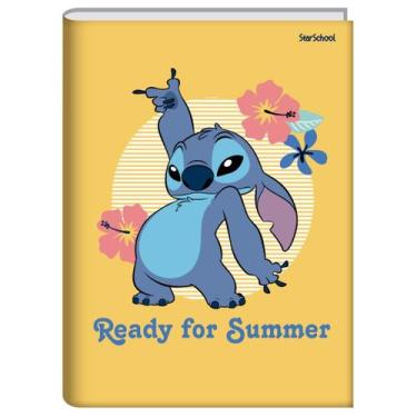 Imagem de Caderno Brochurão Capa Dura Lilo & Stitch 80 Folhas - Starschool