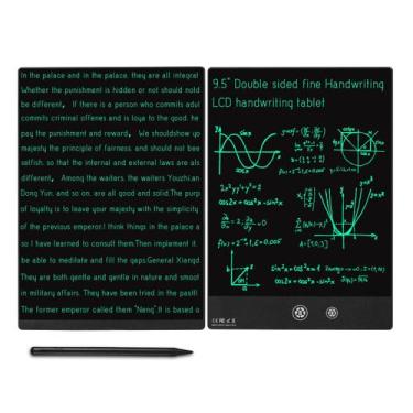 Imagem de Tablet de escrita LCD Amoretti Sonnet com tela dupla de 9,5 polegadas