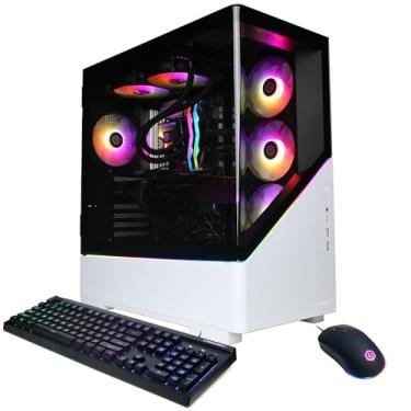 Imagem de CyberPowerPC Gamer Xtreme VR Gaming PC, Intel Core Ultra 9 285 2,5GHz, GeForce RTX 5070 Ti 16GB, 32GB DDR5, SSD PCIe 4.0 de 2TB, Pronto para WiFi e Windows 11 Home (GXiVR8720A11)