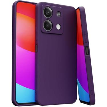 Imagem de Capa Case Compatível Xiaomi POCO M6 Pro 4G Silicone Aveludada [ROXO DARK]