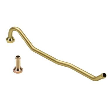 Imagem de Conector de tubo de óleo do refrigerador de transmissão, conjunto de 2, acessórios de linha de transmissão de radiador compatíveis com Toyota Camry Lexus ES300 2002-2006 V6 3.0L, para Solara 2004-2008