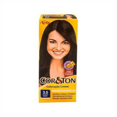 Imagem de Tintura Cor & Ton 3.0 Castanho Escuro - Cor&Ton