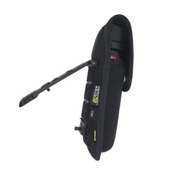 Imagem de Hero's Pride Ballistic Tac MOLLE – Tampa fechada, grande – compatível com MK4 Canister – compatível com MOLLE e cinto, suporte OC de design moldado para aplicação da lei e segurança