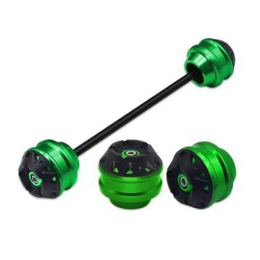 Imagem de MFGZD Protetor deslizante de eixo da roda dianteira da motocicleta para S1000RR R7 R1 R6 GSX-8R CBR650R CBR1000RR CBR600RR Z650 Ninja400 ZX-10R Ninja650 GSXR600 GSX-S1000 GG310R G 310GS e outros