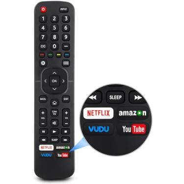 Imagem de Controle remoto de substituição para todas as Smart TVs Hisense 4K LED HD UHD (EN2A27), adequado para Hisense Android Smart TV EN2A27 EN2A127H EN2A27HT EN2AN27H EN2AS27H EN2B27 EN2C27