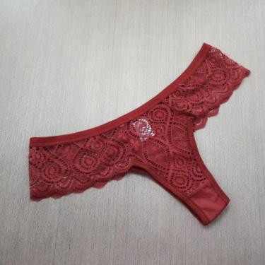 Imagem de Tanga Fio Renda Cor:TerraTamanho:GG - Kit Mania Lingerie, Terra, GG
