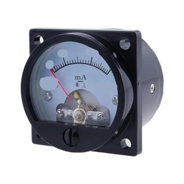 Imagem de WNDIZPHA 1 Amperímetro SO-45 medidor de painel redondo preto (5MA)