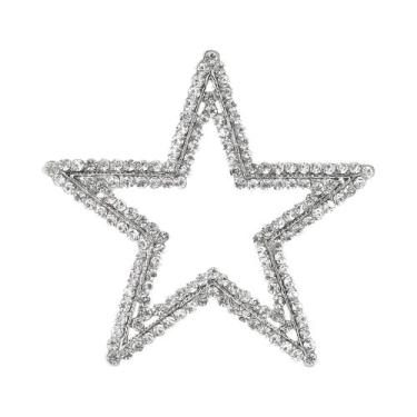 Imagem de Broches De Estrela Cadente Com Franjas De Strass Unissex Para Mulheres