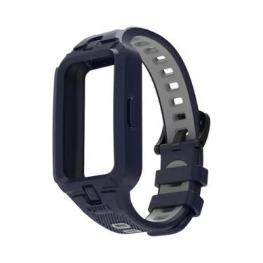 Imagem de Pulseira De Silicone Respirável Para Huawei Band 10 9 8 7 6 Substituiç