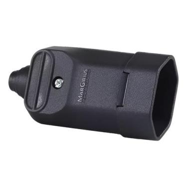 Imagem de Plugue Femea Tomada 2p+t 180 20a Preto Margirius