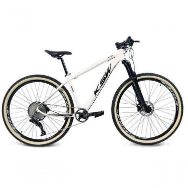 Imagem de Bicicleta Aro 29 Ksw Xlt 12v Garfo Com Trava 11-50 Branco 19