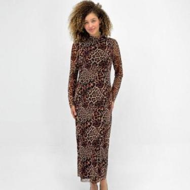 Imagem de Vestido Formitz Midi Tule Manga Longa Feminino-Feminino
