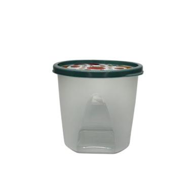 Imagem de Organizador de plastico 740ml floral - JAGUAR, Azul Claro Grande
