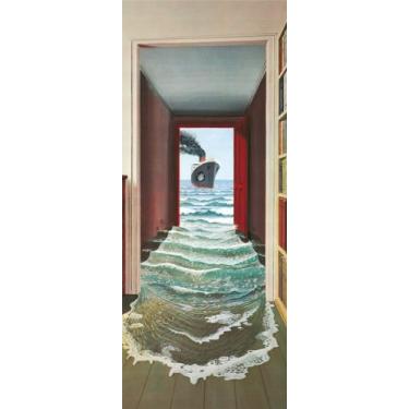 Imagem de Puff Aramado Preto Onix Estampado Triângulo - V&G Decor