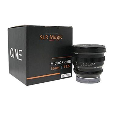 Imagem de Lente cinematográfica SLR Magic 50 mm T1.2 grande abertura para câmera Sony E Mount