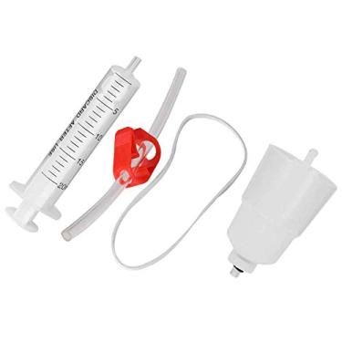 Imagem de conjunto de ferramentas de reparo de sangria de óleo mineral para bicicleta hidráulica de bicicleta freio a disco, Kit de sangria esportiva para freios hidráulicos de mountain bike,