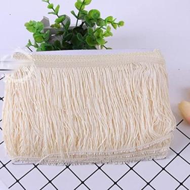 Imagem de 1 peça 15 cm de largura de poliéster borla densa franja aparar rendas saia de dança de palco latino vestuário acessórios diy, 28