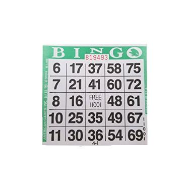 Imagem de American Games Papel de Bingo 1on (500 folhas) (verde)
