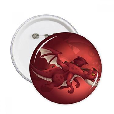 Imagem de Adorável desenho animado jogo fantasia masmorras alfinetes redondos crachá botão decoração roupas presente 5 peças