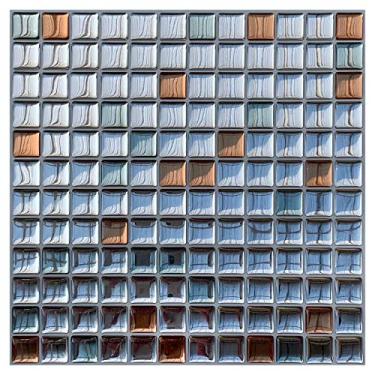 Imagem de Pastilha Adesiva Resinada Mini Mix Rose Kit 4 Placas Adesivo 3M