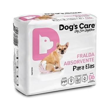 Imagem de Dog's Care Eco Fralda Absorvente Para Fêmeas - Pp 06 Unidades