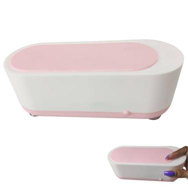 Imagem de Limpador Ultrassonico de Oculos Joias Acessorios Anel Cordao Pincel de Maquiagem Estojo Portatil Multiso Limpeza Alta Frequencia