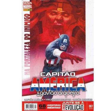 Imagem de Capitão América E Gavião Arqueiro Nº 07 - Marvel