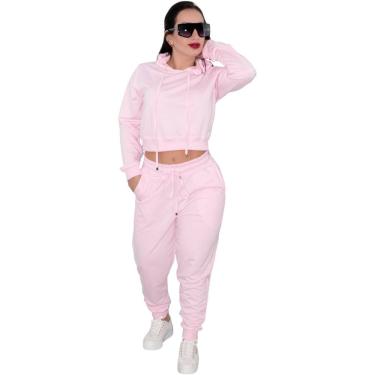 Imagem de Conjunto Moletom Premium Meia Estação Bolso Banguru Use Academia